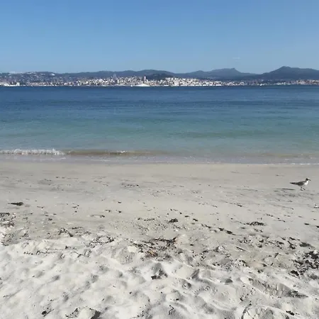 Apartament Asollada, Lujo Unico Irrepetible Frente Al Mar Y Luces De Vigo, Playas Cangas